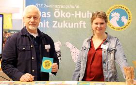 Joachim Jeske und Inga Günther auf der Biofach 2023